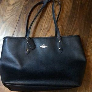 Black Coach Tote